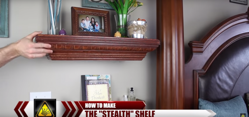 How to Make a Stealth Shelf (Video)