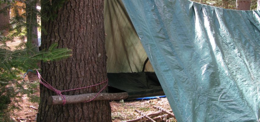 Tips for Tarp Shelters