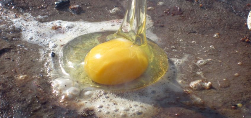 Cooking Eggs Without Equipment or Water