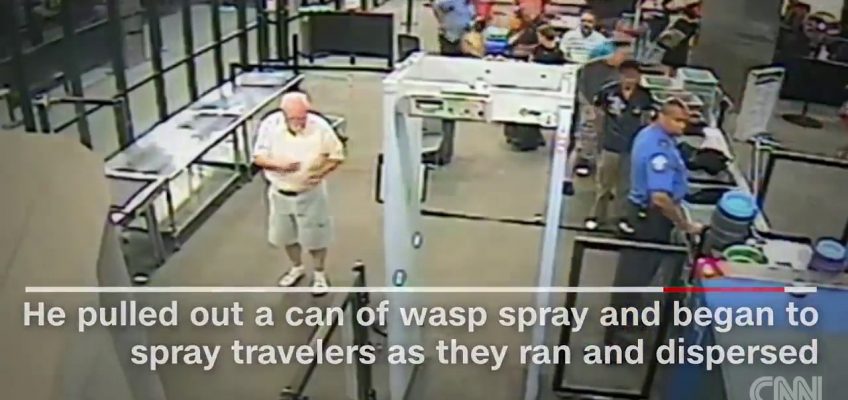 Attack on TSA Agents (Graphic Video)