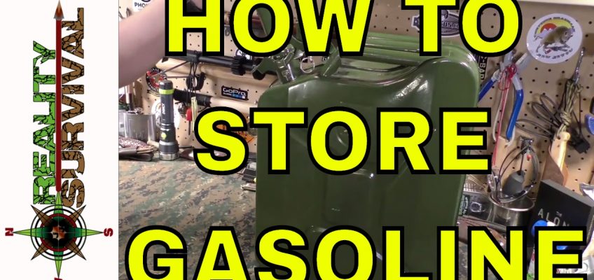 How to Store Gasoline for Survival (Video)