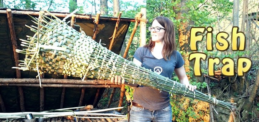 How to Make a Fish Trap (Video)