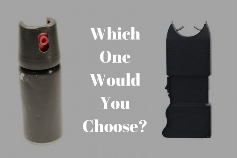 Self Defense Pepper Spray vs. Stun Gun Survival Stronghold