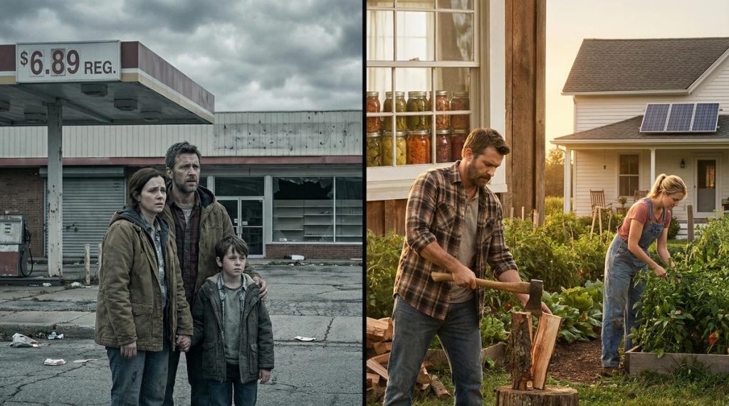 Stagflation 2026: A family faces economic collapse while a resilient homestead thrives