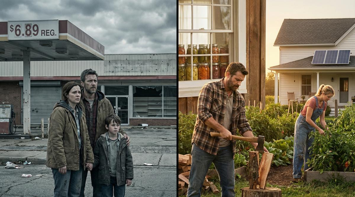 Stagflation 2026: A family faces economic collapse while a resilient homestead thrives
